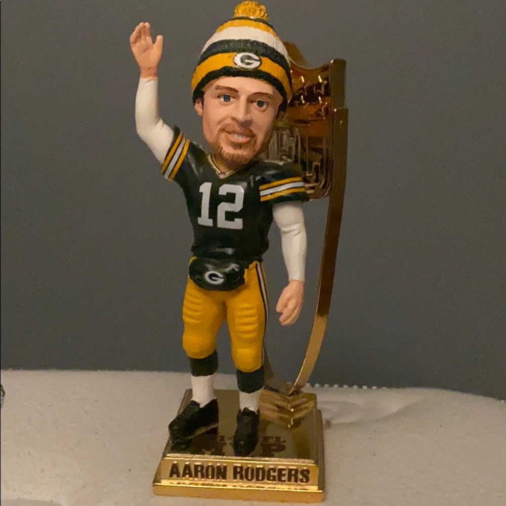 Aaron Rodgers (Gold MVP) Limited Edition Boblehead